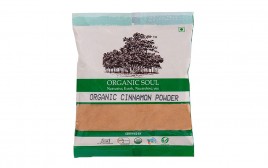 Organic Soul Organic Cinnamon Powder   Pack  100 grams